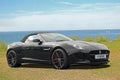 Luxury f type jaguar Royalty Free Stock Photo