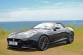 Luxury f type sports jaguar Royalty Free Stock Photo