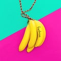 Luxury fashion Bananas. Minimalism photo Royalty Free Stock Photo