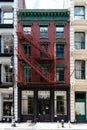 Luxury fashion storefront in Soho in New York