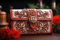 Luxury female wallet or bag