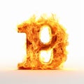 Luxury Fire Text Effect: Nineteen Finance