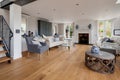 Luxury furnished designer living room