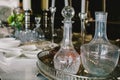 Luxury glasswares Royalty Free Stock Photo