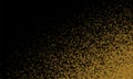 Shiny gold and black textured background wallpaper. Royalty Free Stock Photo
