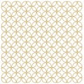 LUXURY GOLD GEOMETRIC ORNAMENTAL PATTERN