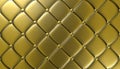 Luxury gold leather furniture, wallpaper, illustration