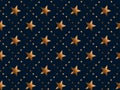 Luxury gold star concept seamless pattern. Royalty Free Stock Photo