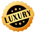 Luxury gold vector seal