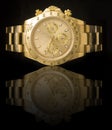 Luxury gold watch