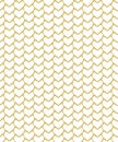 Luxury golden grid with heart shapes and white background