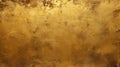 Luxury golden grunge decorative plaster wall abstract background. Generative AI Royalty Free Stock Photo