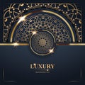 Luxury golden mandala background Free Vector