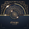 Luxury golden mandala background Free Vector