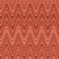 Golden wave background in pale red colors Bright saturated hues. Vintage style. Royalty Free Stock Photo