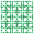 Luxury Green Ornamental Pattern Royalty Free Stock Photo