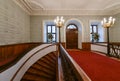 Luxury hall and staircase Royalty Free Stock Photo