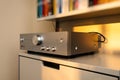 Luxury Hi-Fi Amplifier Setup Royalty Free Stock Photo