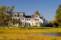 Luxury Home on the Chesapeake Bay Royalty Free Stock Photo