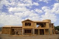 Luxury Home Construction Royalty Free Stock Photo