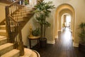 Luxury home hallway. Royalty Free Stock Photo