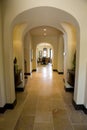 Luxury home hallway. Royalty Free Stock Photo
