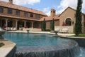 Luxury home looking over the pool