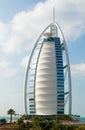 Luxury hotel Burj Al Arab Tower of the Arabs Royalty Free Stock Photo