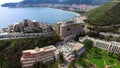 Luxury hotel complex Dukley in Budva, Montenegro. Shooting with