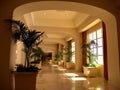 Luxury Hotel Entrance Corridor