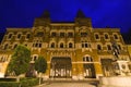 Luxury hotel from Herculane. Royalty Free Stock Photo