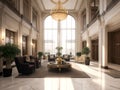 luxury hotel interior Royalty Free Stock Photo