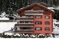 Luxury Hotel, Klosters, Switzerland Royalty Free Stock Photo