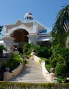 Luxury Hotel Resort in Mexico Royalty Free Stock Photo