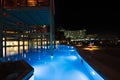 Luxury hotel swimming pool Royalty Free Stock Photo