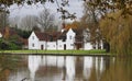 Luxury House on the River Thames Royalty Free Stock Photo