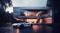 Luxury House and Superb Supercar: A Perfect Match