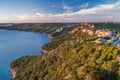 Luxury houses on the coast of Lake Travis in Austin, Texas