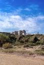 Luxury houses with view to the beach and sea Royalty Free Stock Photo