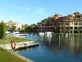 Luxury housing development in Sotogrande, Spain Royalty Free Stock Photo