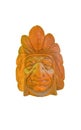 Indian wood head