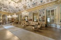 Luxury interior in Stupinigi royal hunting palace