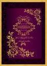 Luxury invitation background