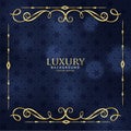 Luxury invitation floral premium background