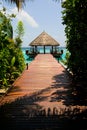 Luxury island resort Royalty Free Stock Photo