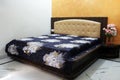 Luxury king size bed with fully furnished furniture