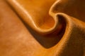 Luxury leather samples close-up. Can be used as background. Industry background Royalty Free Stock Photo