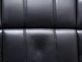 luxury leather sofa in black and white Royalty Free Stock Photo