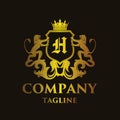Luxury Letter `H` Logo
