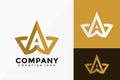 Luxury Letter A Monogram Company Logo Vector Design. Abstract emblem, designs concept, logos, logotype element for template Royalty Free Stock Photo